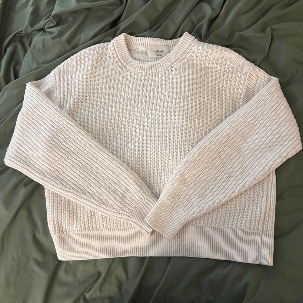 Wilfred 100% Merino Wool Maria Knit Sweater